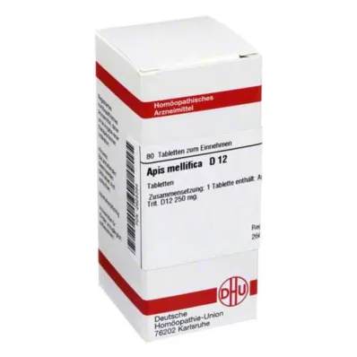 APIS MELLIFICA D 12 tabletter, 80 stk