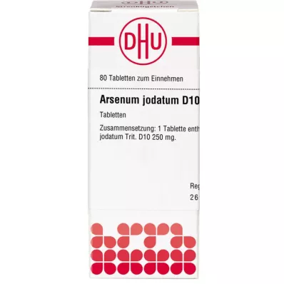 ARSENUM JODATUM D 10 tabletter, 80 stk