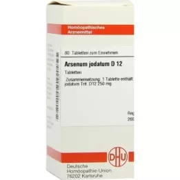 ARSENUM JODATUM D 12 tabletter, 80 stk