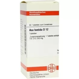 ASA FOETIDA D 12 tabletter, 80 stk
