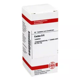 CACTUS D 6 tabletter, 80 stk