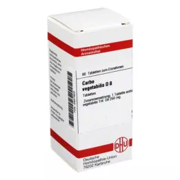 DHU Carbo vegetabilis D 8 tabletter, 80 stk