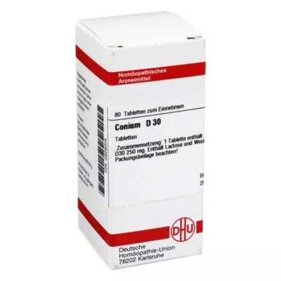 CONIUM D 30 tabletter, 80 stk
