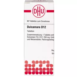 DULCAMARA D 12 tabletter, 80 stk