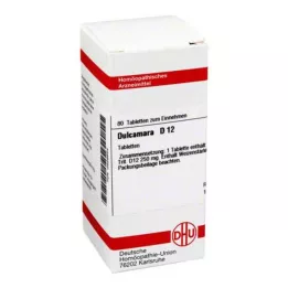 DULCAMARA D 12 tabletter, 80 stk