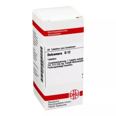 DULCAMARA D 12 tabletter, 80 stk