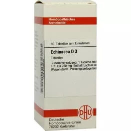ECHINACEA HAB D 3 tabletter, 80 stk