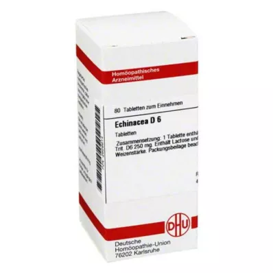 ECHINACEA HAB D 6 tabletter, 80 stk
