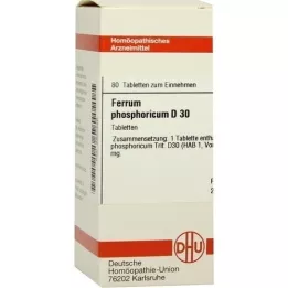 FERRUM PHOSPHORICUM D 30 tabletter, 80 stk