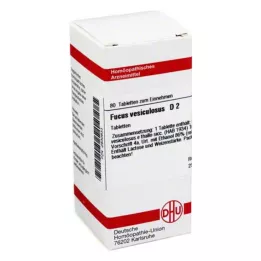 FUCUS VESICULOSUS D 2 tabletter, 80 stk