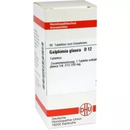GALPHIMIA GLAUCA D 12 tabletter, 80 stk