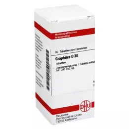 GRAPHITES D 30 tabletter, 80 stk
