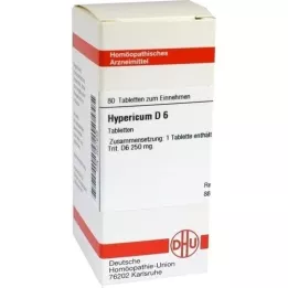 HYPERICUM D 6 tabletter, 80 stk