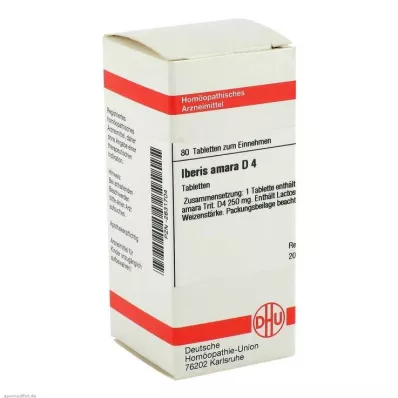 IBERIS AMARA D 4 tabletter, 80 stk