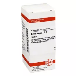 IBERIS AMARA D 6 tabletter, 80 stk