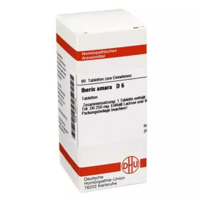 IBERIS AMARA D 6 tabletter, 80 stk
