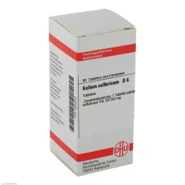 KALIUM SULFURICUM D 6 tabletter, 80 stk