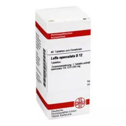 LUFFA OPERCULATA D 12 tabletter, 80 stk