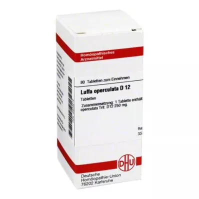 LUFFA OPERCULATA D 12 tabletter, 80 stk LUFFA OPERCULATA D 12 tabletter, 80 stk