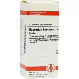 MAGNESIUM FLUORATUM D 4 tabletter, 80 stk