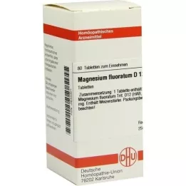 MAGNESIUM FLUORATUM D 12 tabletter, 80 stk