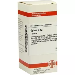 OPIUM D 12 tabletter, 80 stk