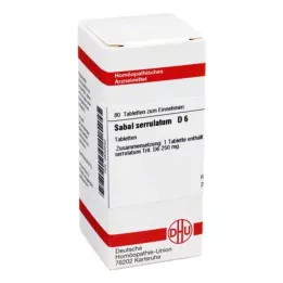 SABAL SERRULATUM D 6 tabletter, 80 stk