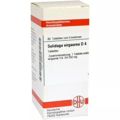 SOLIDAGO VIRGAUREA D 4 tabletter, 80 stk
