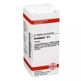 SYMPHYTUM D 6 tabletter, 80 stk