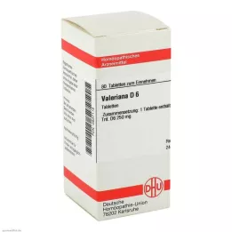VALERIANA D 6 tabletter, 80 stk