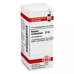 BARIUM CARBONICUM D 10 kuler, 10 g