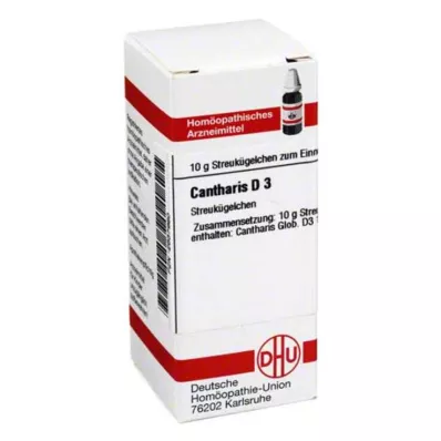 CANTHARIS D 3 kuler, 10 g CANTHARIS D 3 kuler, 10 g