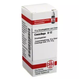 CIMICIFUGA D 12 globuler, 10 g