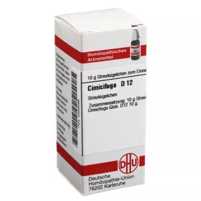 CIMICIFUGA D 12 globuler, 10 g CIMICIFUGA D 12 globuler, 10 g