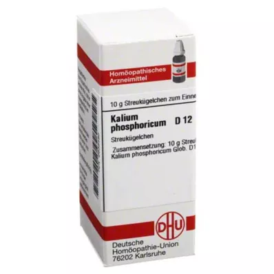 KALIUM PHOSPHORICUM D 12 globuler, 10 g KALIUM PHOSPHORICUM D 12 globuler, 10 g