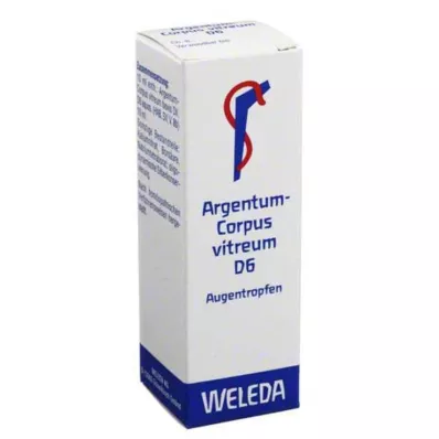 ARGENTUM CORPUS Vitreum D 6 øyedråper, 10 ml ARGENTUM CORPUS Vitreum D 6 øyedråper, 10 ml