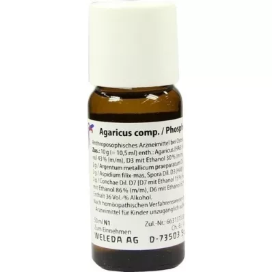 AGARICUS COMP/Fosfor-blanding, 50 ml