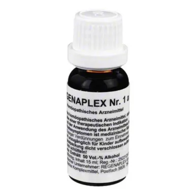 REGENAPLEX No.1 a dråper, 15 ml REGENAPLEX No.1 a dråper, 15 ml