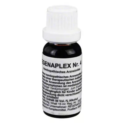 REGENAPLEX Nr. 4 dråper, 15 ml