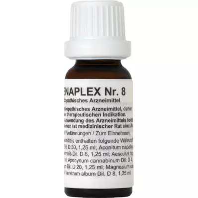 REGENAPLEX Nr. 8 dråper, 15 ml