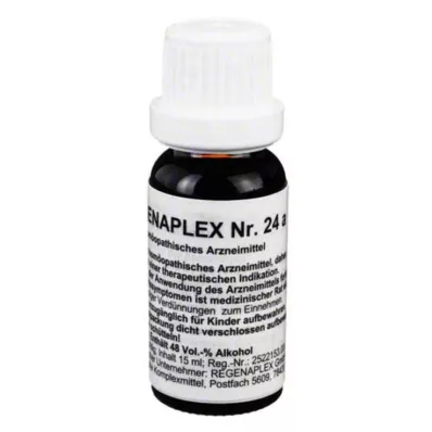 REGENAPLEX Nr. 24 a dråper, 15 ml