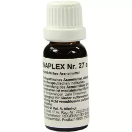 REGENAPLEX Nr. 27 a dråper, 15 ml