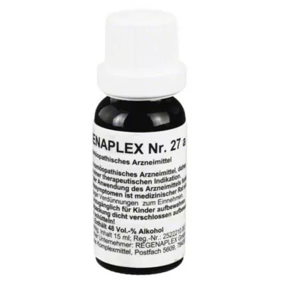 REGENAPLEX Nr. 27 a dråper, 15 ml