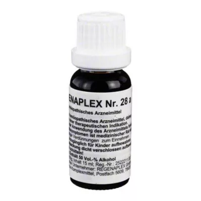 REGENAPLEX Nr. 28 a dråper, 15 ml