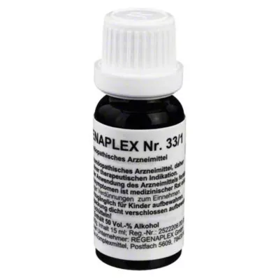 REGENAPLEX No.33/1 dråper, 15 ml REGENAPLEX No.33/1 dråper, 15 ml