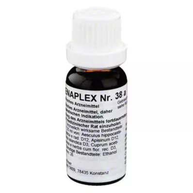 REGENAPLEX Nr. 38 a dråper, 15 ml REGENAPLEX Nr. 38 a dråper, 15 ml