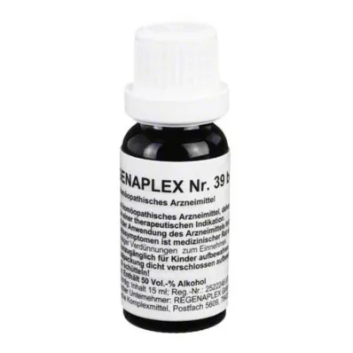 REGENAPLEX Nr. 39 b dråper, 15 ml