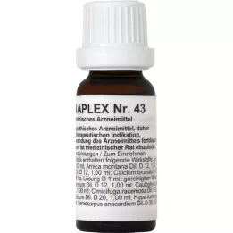 REGENAPLEX Nr. 43 dråper, 15 ml