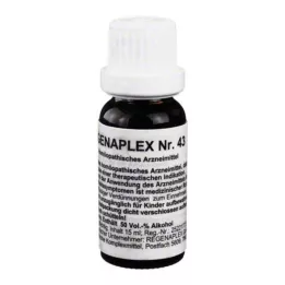 REGENAPLEX Nr. 43 dråper, 15 ml