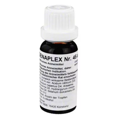 REGENAPLEX Nr. 45 a dråper, 15 ml